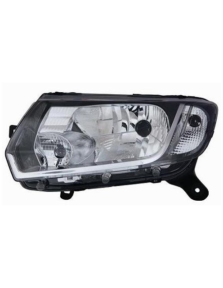 FARO FANALE PROIETTORE ANTERIORE DACIA SANDERO 2012 - LOGAN 2013 REG. MANUALE DX DEPO 10287