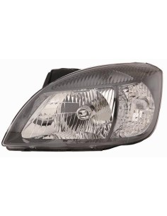 FARO FANALE PROIETTORE ANTERIORE KIA RIO 2005 PARABOLA NERA C/MOTORE DX DEPO 10311