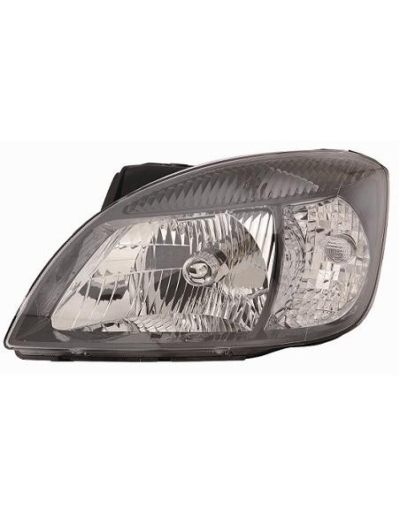 FARO FANALE PROIETTORE ANTERIORE KIA RIO 2005 PARABOLA NERA C/MOTORE DX DEPO 10311