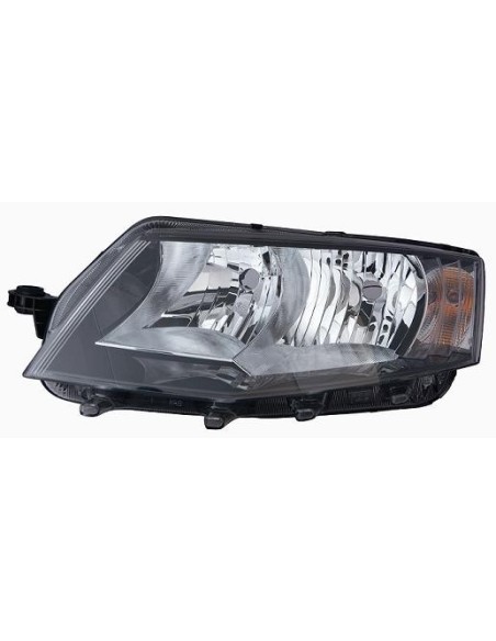 FARO FANALE PROIETTORE ANTERIORE SKODA OCTAVIA 2013 PARAB. NERA C/MOTORE DX DEPO 10339
