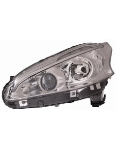 FARO FANALE PROIETTORE ANTERIORE PEUGEOT 208 2012 A LED DX DEPO 10365