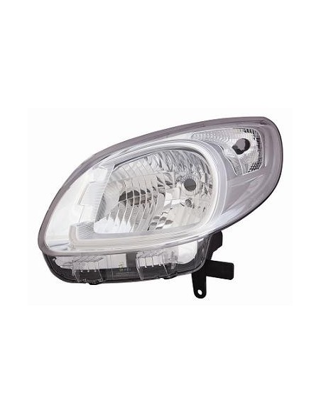 FARO FANALE PROIETTORE ANTERIORE RENAULT KANGOO 2012 PARAB. CROMATA DX DEPO 10383
