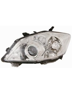 FARO FANALE PROIETTORE ANTERIORE TOYOTA AURIS 2010 XENON MOD. VALEO PARAB. CROMATA DX DEPO 10391