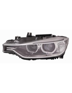 FARO FANALE PROIETTORE ANTERIORE BMW SERIE 3 F30 - F31 2012 XENON A LED PARAB. NERA C/MOTORE DX DEPO 10435