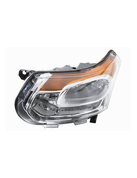 FARO FANALE PROIETTORE ANTERIORE CITROEN C3 PICASSO 2009 C/MOTORE ELETT. DX DEPO 10439