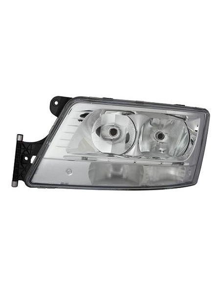 FARO FANALE PROIETTORE ANTERIORE MAN T-G-X 2008 C/MOT. ELETT. C/LUCE DIURNA A LED DX DEPO 10455