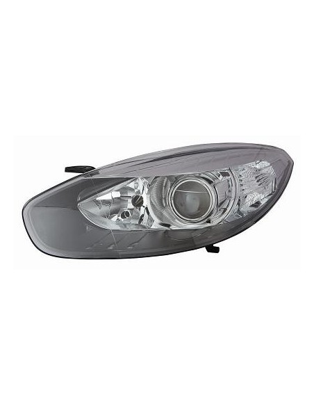 FARO FANALE PROIETTORE ANTERIORE RENAULT FLUENCE 2013 XENON CON MOTORE ELETT. PARAB. NERA DX DEPO 10461