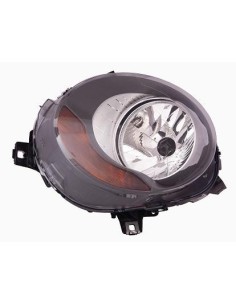 FARO FANALE PROIETTORE ANTERIORE MINI 2013 CON FAN. ARANCIO CON MOTORE DX DEPO 10484