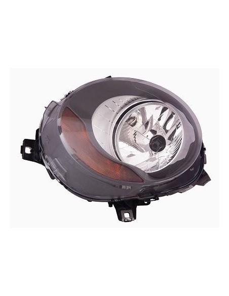FARO FANALE PROIETTORE ANTERIORE MINI 2013 CON FAN. ARANCIO CON MOTORE DX DEPO 10484