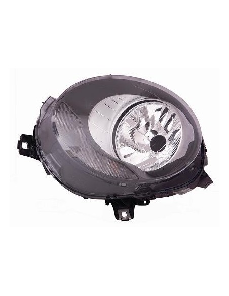 FARO FANALE PROIETTORE ANTERIORE MINI 2013 CON FAN. BIANCO CON MOTORE DX DEPO 10486