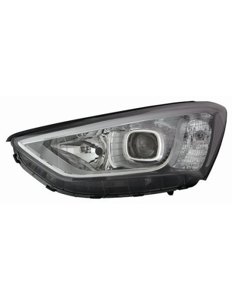 FARO FANALE PROIETTORE ANTERIORE HYUNDAI SANTAFE' 2012 A LED DX DEPO 10492