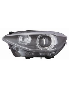 FARO FANALE PROIETTORE ANTERIORE BMW SERIE 1 F20 5 PORTE - F21 3 PORTE 2012 XENON A LED C/MOTORE PARAB. NERA DX DEPO 10498