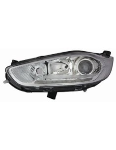 FARO FANALE PROIETTORE ANTERIORE FORD FIESTA 2013 C/MOTORE PARAB. CROMATA C/LUCE DIURNA A LED DX DEPO 10506