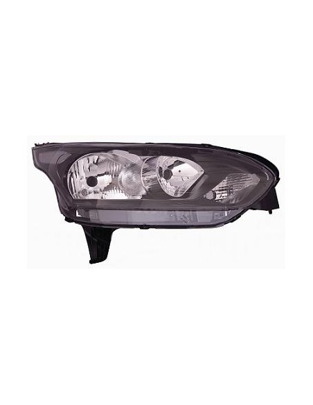 FARO FANALE PROIETTORE ANTERIORE FORD TRANSIT CONNECT TOURNEO 2014 C/MOTORE PARAB. NERA DX DEPO 10520