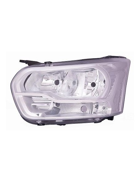 FARO FANALE PROIETTORE ANTERIORE FORD TRANSIT 2014 C/MOTORE DX DEPO 10522