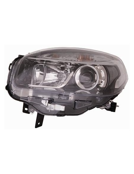 FARO FANALE PROIETTORE ANTERIORE RENAULT KOLEOS 2011 PARAB. NERA C/MOTORE DX DEPO 10536