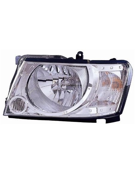 FARO FANALE PROIETTORE ANTERIORE NISSAN PATROL 2004 REG. MANUALE DX DEPO 20230