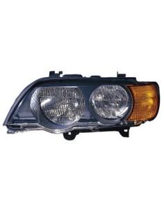FARO FANALE PROIETTORE ANTERIORE BMW X5 2000 FAN. ARANCIO DX DEPO 20690