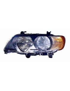 FARO FANALE PROIETTORE ANTERIORE BMW X5 2000 FAN. BIANCO DX DEPO 20710
