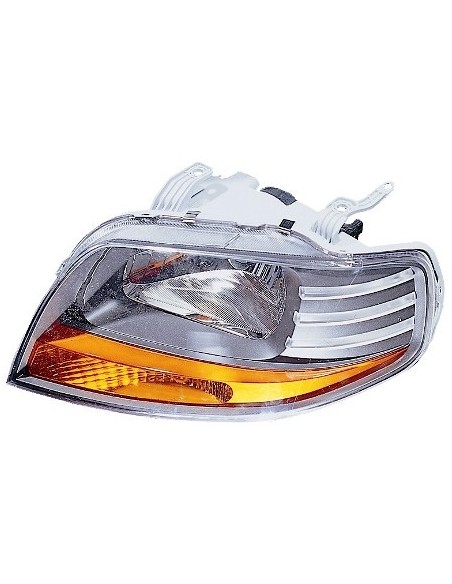 FARO FANALE PROIETTORE ANTERIORE CHEVROLET KALOS PARAB. GRIGIA SCURA DX DEPO 20770