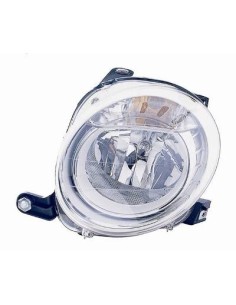 FARO FANALE PROIETTORE ANTERIORE FIAT 500 2007 DX DEPO 21030