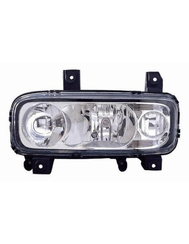 FARO FANALE PROIETTORE ANTERIORE MERCEDES ATEGO 2005 S/FEND. DX DEPO 22150