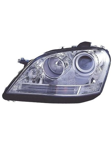 FARO FANALE PROIETTORE ANTERIORE MERCEDES CLASSE M 2006 PARAB. CROMATA CON MOTORE DX DEPO 22330