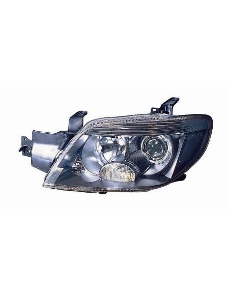 FARO FANALE PROIETTORE ANTERIORE MITSUBISHI OUTLANDER 2003 PARAB. NERA DX DEPO 22650