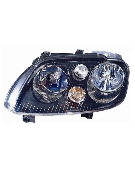 FARO FANALE PROIETTORE ANTERIORE VOLKSWAGEN TOURAN 2003 PARAB. NERA DX DEPO 22750