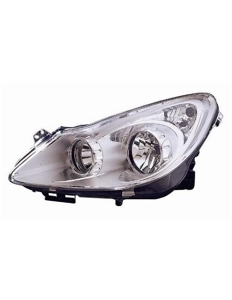 FARO FANALE PROIETTORE ANTERIORE OPEL CORSA 2006 PARAB. CROMATA DX DEPO 22830