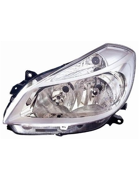 FARO FANALE PROIETTORE ANTERIORE RENAULT CLIO 2005 PARAB. CROMATA DX DEPO 23280