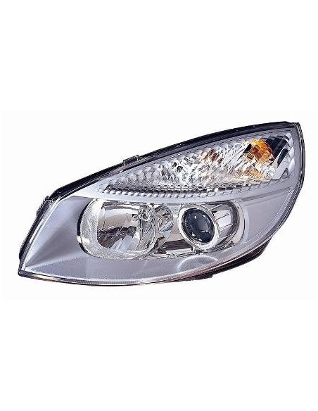 FARO FANALE PROIETTORE ANTERIORE RENAULT SCENIC 2003 XENON C/LENTICOLARE DX DEPO 23480