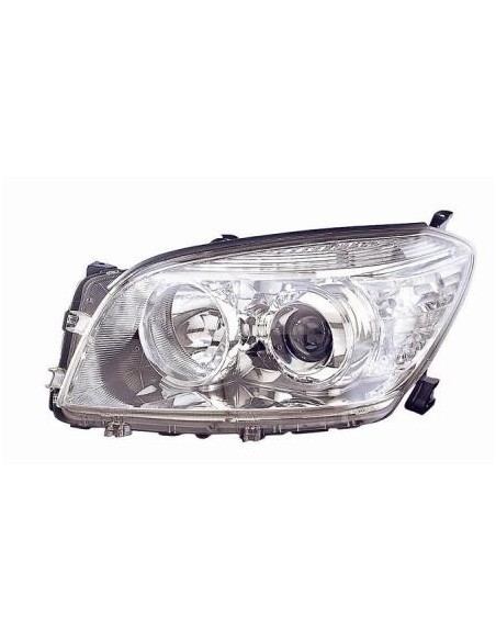 FARO FANALE PROIETTORE ANTERIORE TOYOTA RAV 4 2005 PARAB. CROMATA DX DEPO 24140