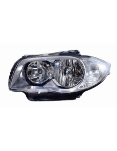 FARO FANALE PROIETTORE ANTERIORE BMW SERIE 1 03/2007 in poi  PARAB. GRIGIO SCURA DX DEPO 24990