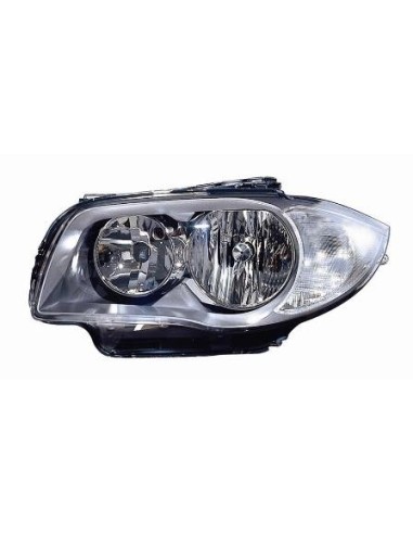 FARO FANALE PROIETTORE ANTERIORE BMW SERIE 1 03/2007 in poi  PARAB. GRIGIO SCURA DX DEPO 24990