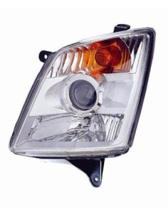 FARO FANALE PROIETTORE ANTERIORE ISUZU D-MAX 2007 C/LENTICOLARE DX DEPO 25010