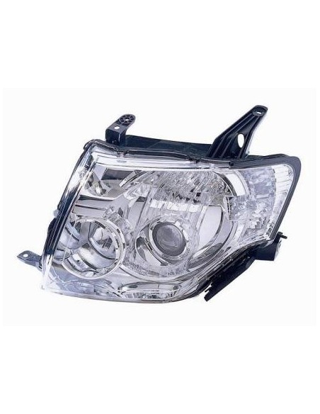 FARO FANALE PROIETTORE ANTERIORE MITSUBISHI PAJERO 2006 DX DEPO 25350