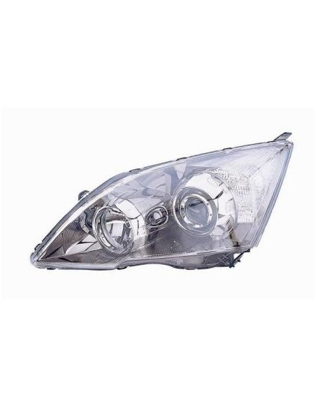 FARO FANALE PROIETTORE ANTERIORE HONDA CRV 2007 PARAB. NERA DX DEPO 25770