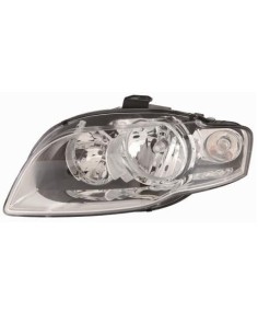 FARO FANALE PROIETTORE ANTERIORE AUDI A4 2004 C/FAN. BIANCO DX DEPO 26070