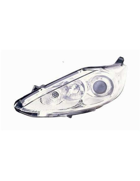 FARO FANALE PROIETTORE ANTERIORE FORD FIESTA 2008 C/LENT. PARAB. CROMATA DX DEPO 26320