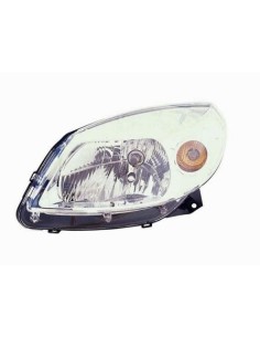 FARO FANALE PROIETTORE ANTERIORE DACIA SANDERO 2008 PARAB. CROMATA DX DEPO 26620
