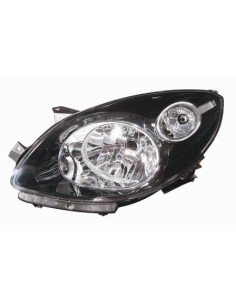 FARO FANALE PROIETTORE ANTERIORE RENAULT TWINGO 2007 PARAB. NERA DX DEPO 26680