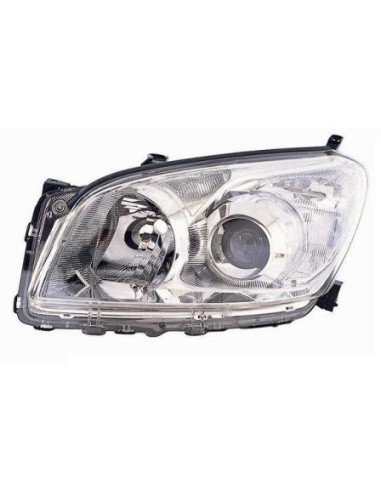 FARO FANALE PROIETTORE ANTERIORE TOYOTA RAV 4 2009 PARAB. CROMATA CON MOTORE ELETT. DX DEPO 26780