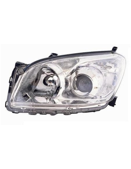 FARO FANALE PROIETTORE ANTERIORE TOYOTA RAV 4 2009 PARAB. CROMATA CON MOTORE ELETT. DX DEPO 26780