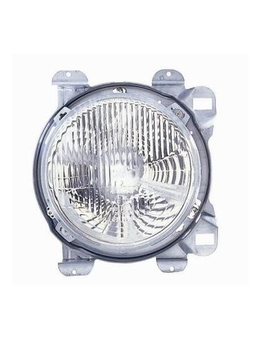FARO FANALE PROIETTORE ANTERIORE VOLKSWAGEN TRANSPORTER T2/T3 79 in poi 90 C/CORNICE DX DEPO 27080