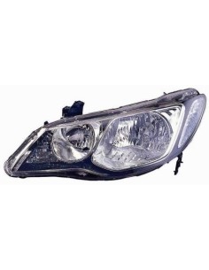 FARO FANALE PROIETTORE ANTERIORE HONDA CIVIC 2007 HYBRID 4P. PARAB. NERA DX DEPO 27700