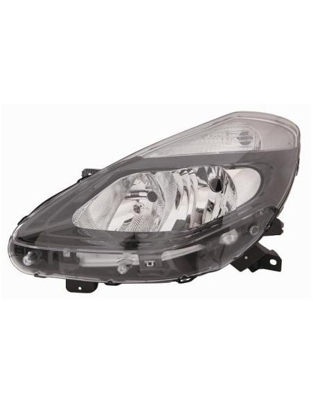 FARO FANALE PROIETTORE ANTERIORE RENAULT CLIO 2009 PARAB. NERA DX DEPO 28140