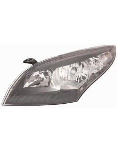 FARO FANALE PROIETTORE ANTERIORE RENAULT MEGANE 2008 PARAB. NERA C/MOTORE ELETT. DX DEPO 28240