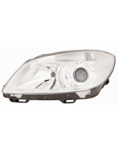 FARO FANALE PROIETTORE ANTERIORE SKODA FABIA - ROOMSTER 2010 DOPPIA PARAB. CON MOT. EL. DX DEPO 28440