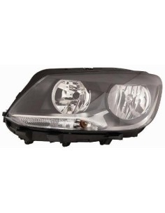 FARO FANALE PROIETTORE ANTERIORE VOLKSWAGEN CADDY - TOURAN 2010 DOPPIA PARAB. C/MOT. DX DEPO 28680